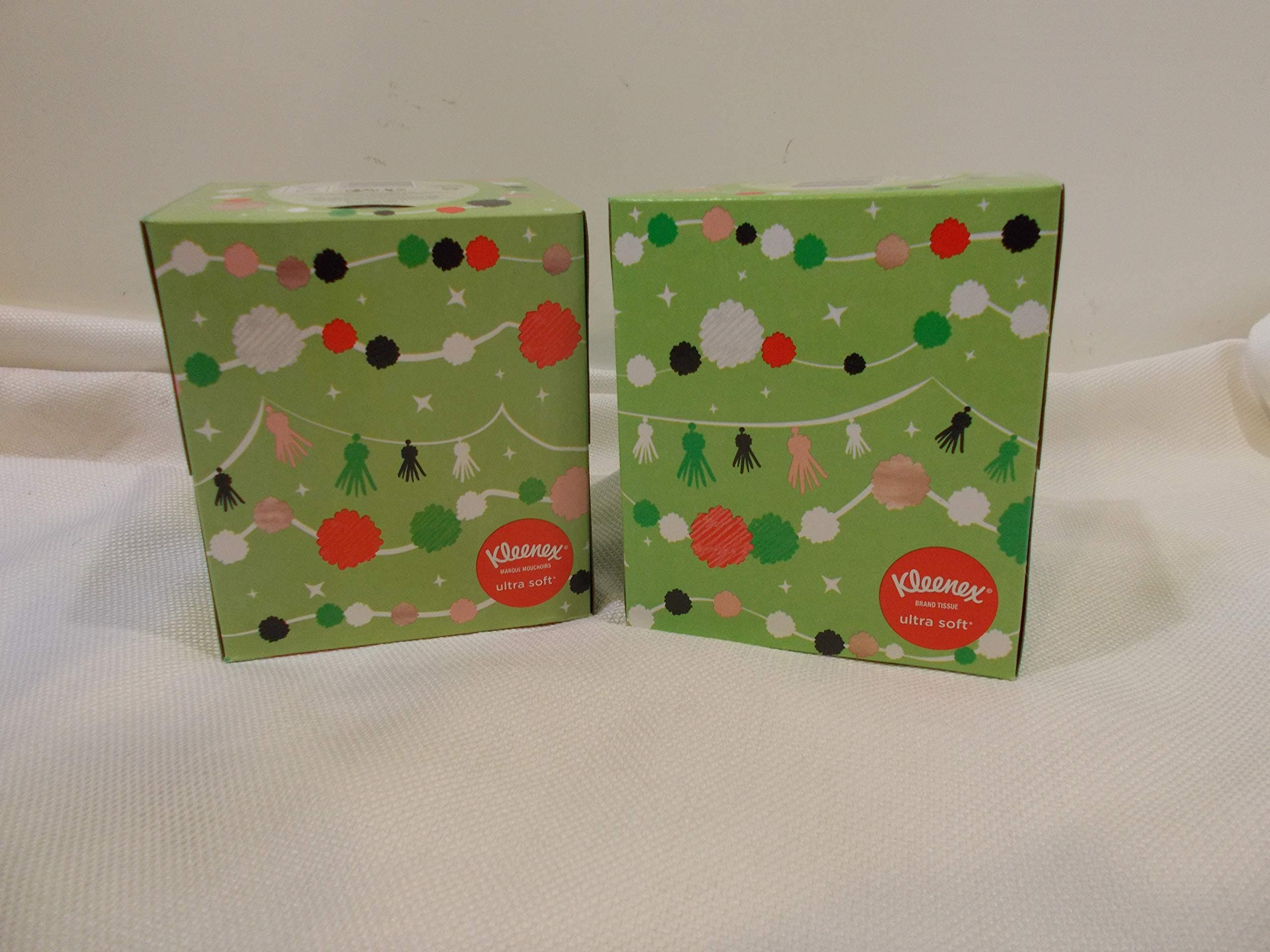 Christmas Holiday Tissues Decorator Packages 2 Pack Bundle Set