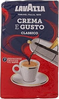 Crema e Gusto Classico | Ground Coffee Powder| Italian Blend with Rich Aroma & Full Body| 250 g