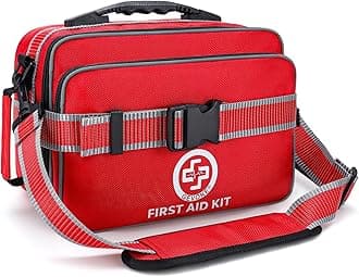 GEVOKE Professional 500 Piece Emergency First Aid Kit for Home, Car, Travel, Camping, Truck, Hiking, Sports, Office, Vehicle & Outdoor Emergencies - Emergency Medical Kit, Large First Aid Kit Survival