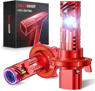 Torchbeam 𝟗𝟎𝟎𝟕/𝗛𝗕𝟓 Bulbs Combo, 𝟗𝟎𝟎𝟕/𝗛𝗕𝟓 Fog Light for ATVS, Fog Powersports Bulbs 50000HRS Lifespan, Pack of 2