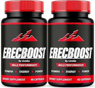 LIVORKA (Pack of 2) Erecboost Capsules for Men, Erecboost Original, Erecboost for Men, ErecBooster, Erecboost Capsules, ErecaBoost Pills, Erecboost Pills, Advanced Formula na