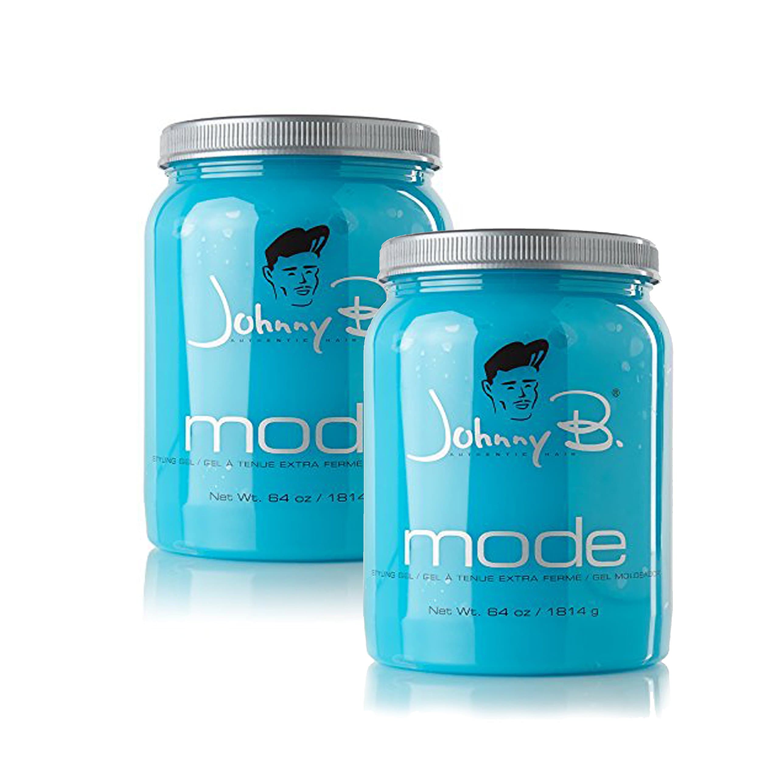 Bundle - 2 Items : Johnny B Mode Styling Gel, 64 Oz (2 Pack)