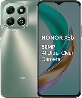 HONOR X6b Dual-SIM 128GB ROM + 4GB RAM (GSM Only | No CDMA) Factory Unlocked 4G/LTE Smartphone (Forest Green) - International Version