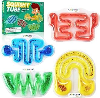 Squishy Sensory Fidget Toys for Kids - Sensory Toys for Kids with Autism, Quiet Fidgets for Classroom Students Autistic, Relief for Calm Down, Squeeze Sensory Maze Easter Basket for Boys Girls