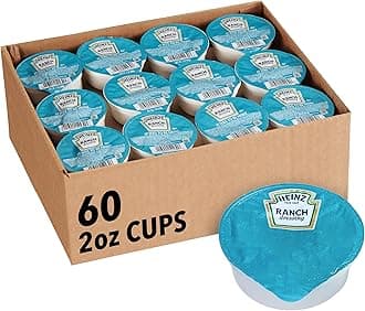Ranch Dressing Single Serve Packet (2 oz Packets, Pack of 60)