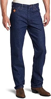 Riggs Workwear Mens Fr Relaxed Fit Jeans, Blue, 34W x 30L US