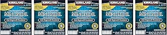 Kirkland Minoxidil 5 percentage Extra Strength Hair Loss Regrowth Treatment Men, 5 Pack (6 Months Supply)