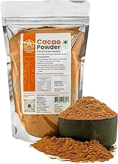 Sattvic Foods Artisanal Cacao Powder (600 g) Produced from Non-Alkalized Cacao beans | Unsweetened | Sourced from Kerala | High in Antioxidants | Use in Baking, Smoothies, Truffles