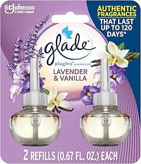 Glade PlugIns Scented Oil Air Freshener Refill, Lavender & Vanilla
