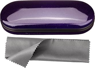 Hard Shell Eyeglass Cases, Lightweight Portable Glasses Case for Women Men
