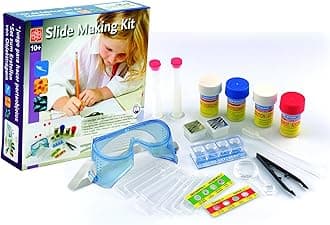 EDU-TOYS Preparations for Microscope Slides with Many Accessories