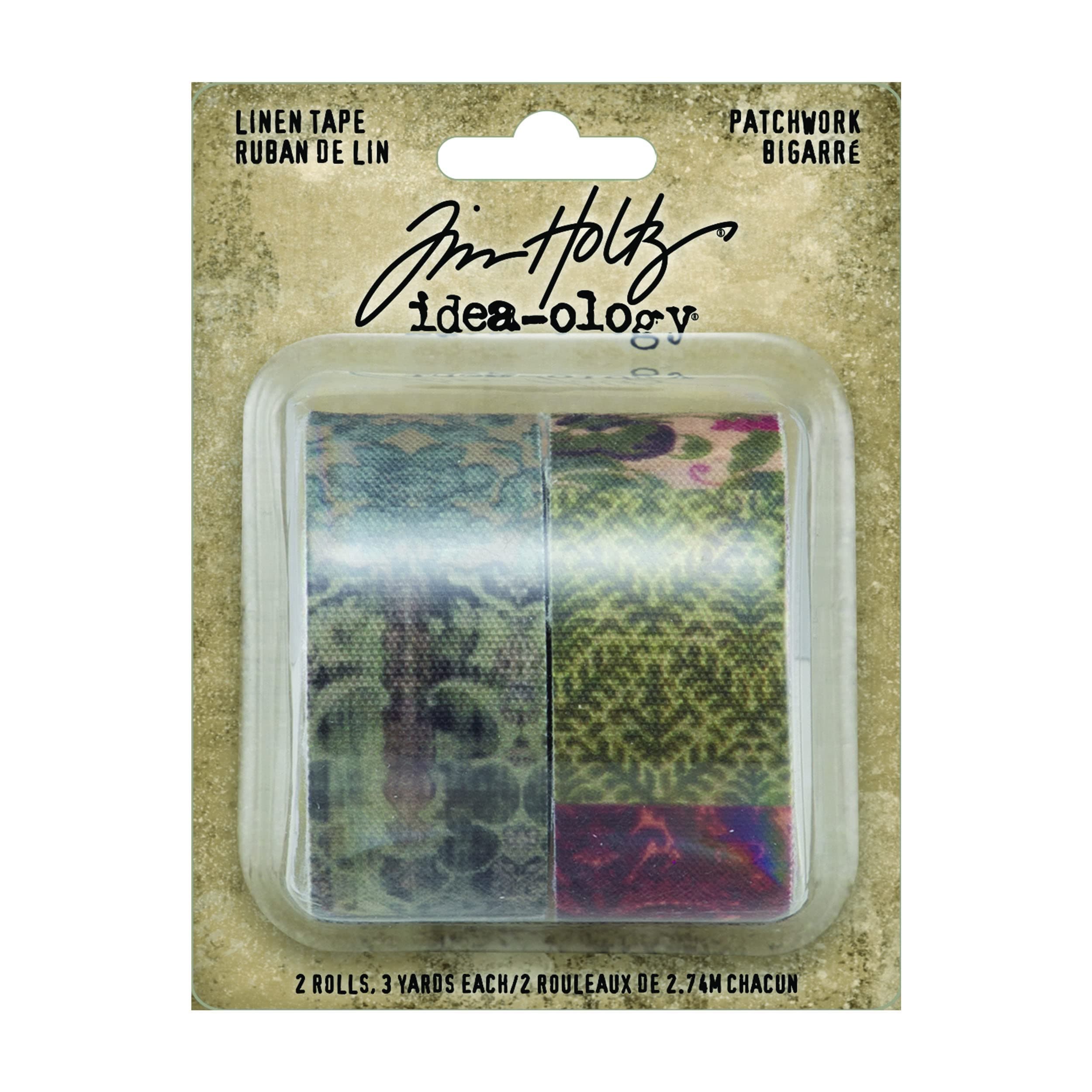 Tim Holtz Patchwork Linen Tape, Multi, TH94230