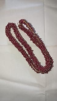 Pink 4MM Loreal Charm Pearls Small Beasds for Jewellery Making, Embroidery Work, Bracelet Making, Craft, Bag Making, DIY, 1500 Hundred pieces in 100 gram