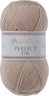 DK Double Knitting Yarn, 100g (Warm Brown)