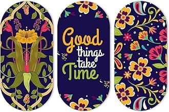 Artvibes Positive Quote Designer Wall Hanging Wooden Art | Quotes Decor Item | Wall Poster | Office Wall Decoration Items | Wall Art Print | Inspirational quotes | Gift Items (WH_9026N), Set of 3