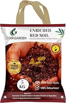 COIR GARDEN - PURE RED SOIL FOR PLANTS 5 KG