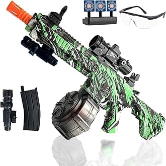 Large Splatter Gel Ball Blaster- Electric Gel Ball Blaster, M416 Suitable for Outdoor Activities-Team Game-Optimal Gifts - Ages 14+