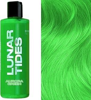 Lunar TidesSemi-Permanent Hair Color (43 colors) (Aurora Green, 8 fl. oz.)