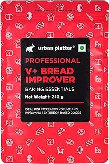 Urban Platter V+ Bread Improver, 250g / 14.1oz [Professional Grade, Improves Volume & Texture, Bromate-Free]