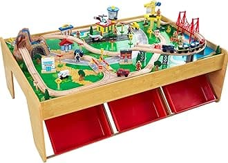 KidKraft 17850 Waterfall Mountain Train Set and Table