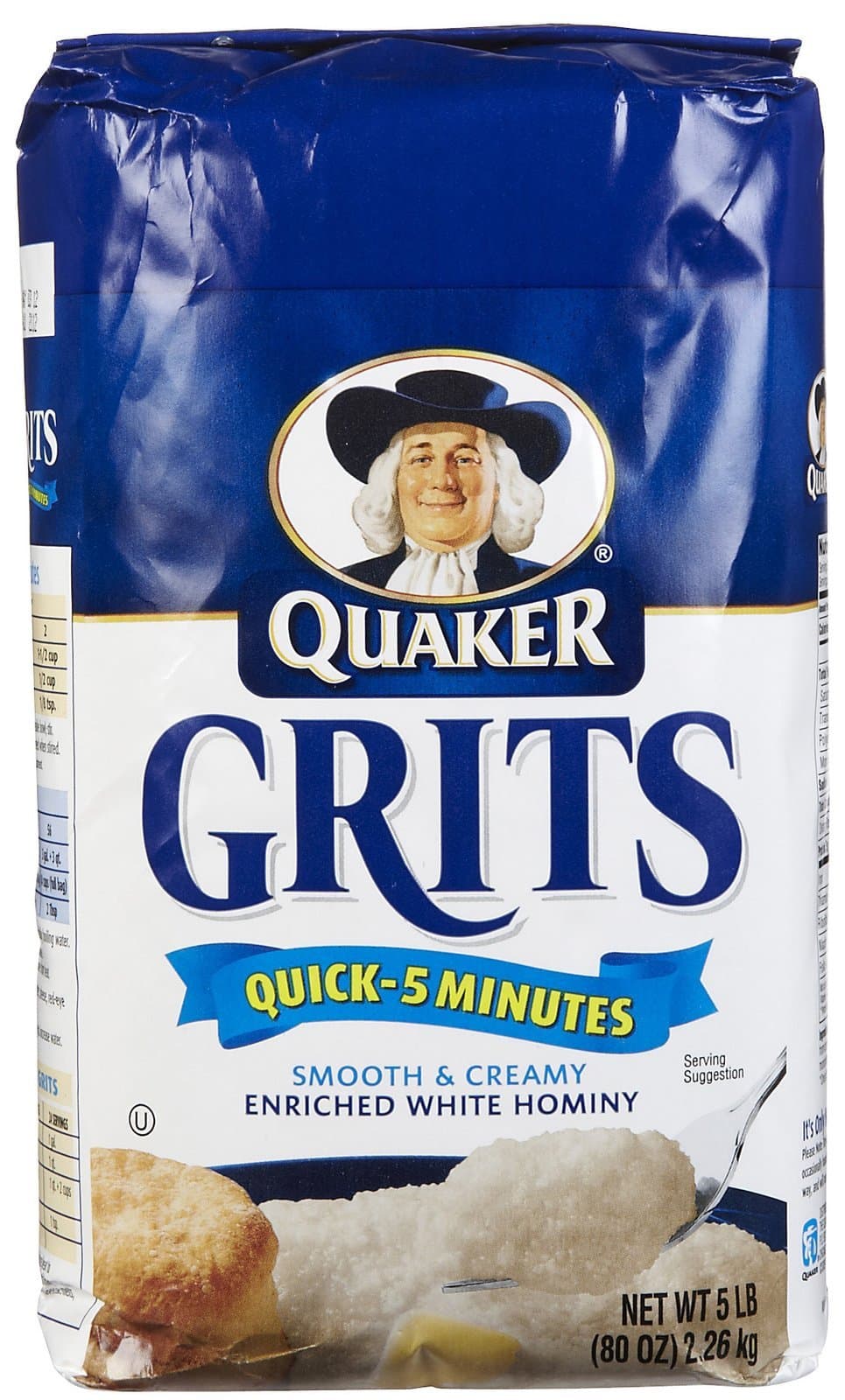 Quaker Grits Quick Enriched - 80 oz