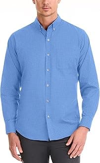 mens Wrinkle Free Twill Long Sleeve Button Down Shirt Button Down Shirt (pack of 1)