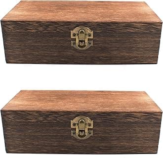 Wood Storage Box Brown