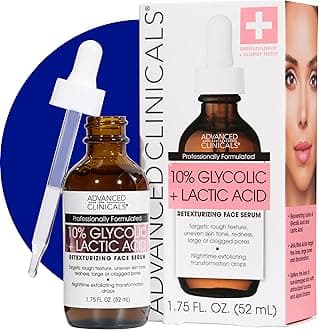 Advanced Clinicals, 10% Glycolic Serum, 1.75 fl oz (52 ml)