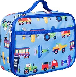 Wildkin Olive Kids Trains, Planes and Trucks Lunch Box