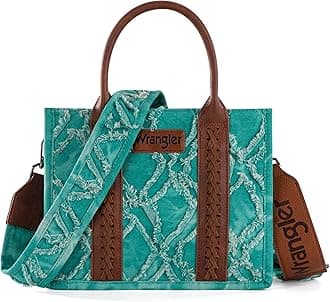 Montana WestWrangler Tote Bag for Women Western Shoulder Purses Boho Aztec Satchel Handbags