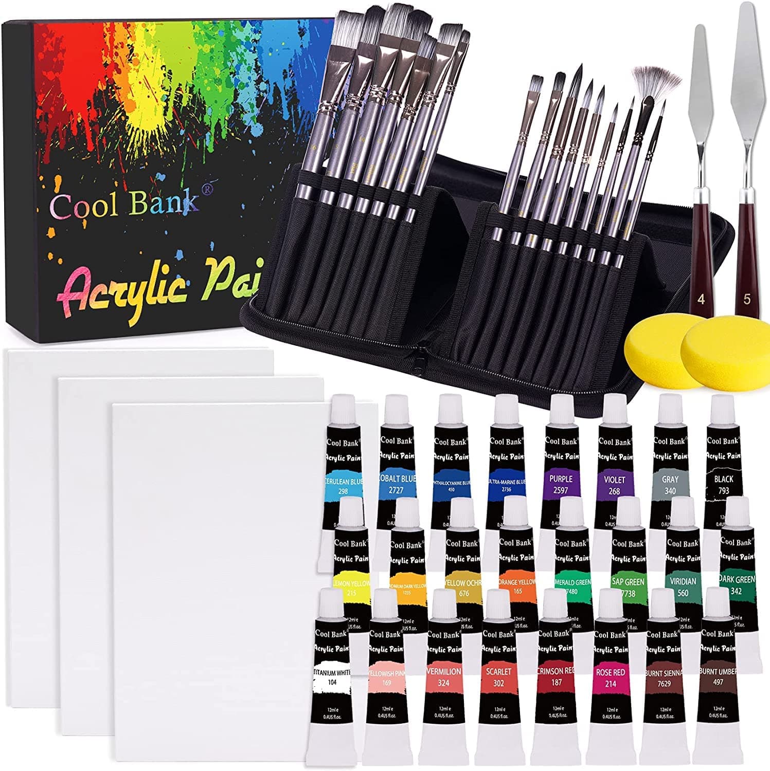 48 PCS Acrylic Paint Set