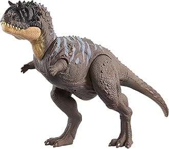 Mattel Jurassic World Action Figure Roaring Ekrixinosaurus [Dinosaur Toy] [Total Length: Approx. 13 inches (33 cm)] [Ages 4 and Up] HTK70