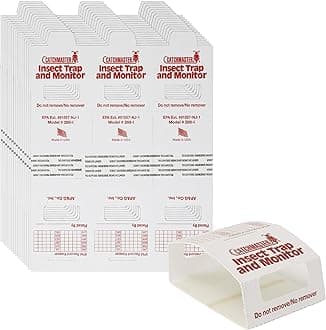 Catchmaster Spider & Insect Glue Traps 45-Pk (15 Sheets), Adhesive Cockroach Killer Glue Boards, Cricket Sticky Traps, Indoor Roach Trap for Home, Garage & Shed, Pest Control for Home