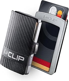 I CLIP Carbon Slim Cards Wallet