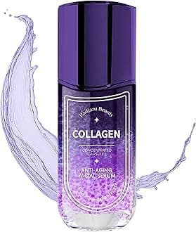 Collagen Anti-Aging Facial Serum - Deeply Moisturizing & Smoothing, Diminishes Dark Spots & Wrinkles - Dermatologist Tested, Korean Skin Care - 50mL / 1.69 fl.oz