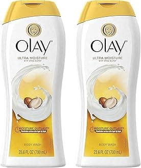 Ultra Moisture Moisturizing Body Wash with Shea Butter, 23.6 oz, 2 pk by Olay