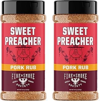 Fire & Smoke Society Sweet Preacher BBQ Pork Rub Seasoning