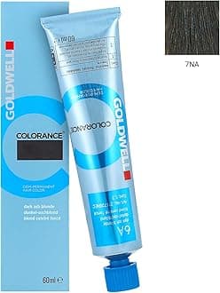 Goldwell Colorance Demi-Permanent Hair Colour, 7Na Mid Natural Ash Blonde, 60 ml