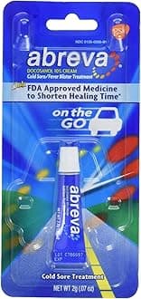 Abreva Cold Sore/Fever Blister Treatment, 2 gms (Pack of 2)