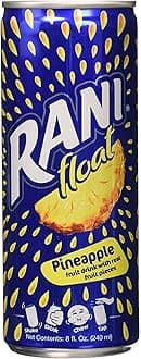 Rani Float Pulp Juice, Pineapple, 240 ML (Pack - 24)