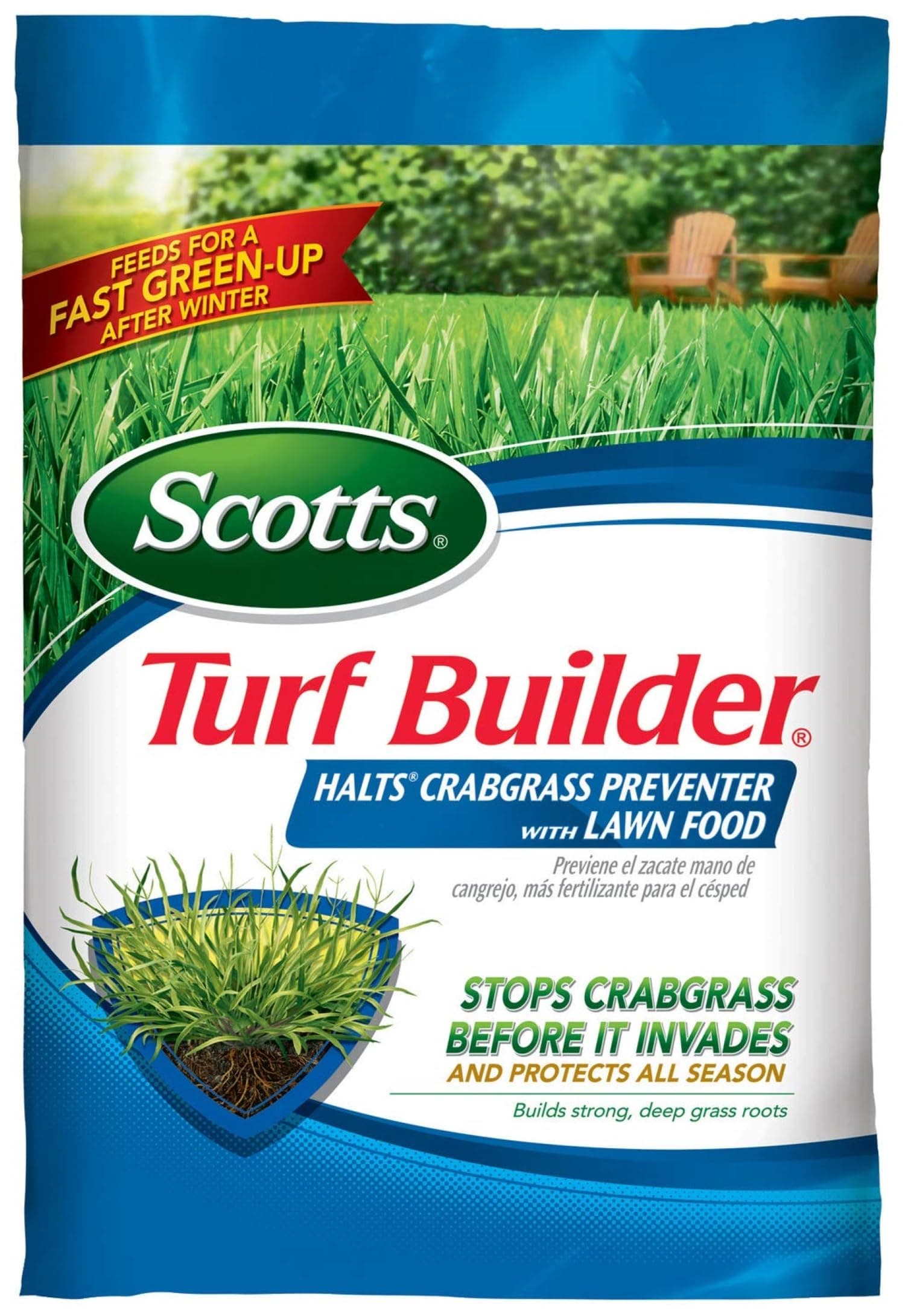 Turf Builder With Halts Zero Phos 30-0-4 5000 Sq. Ft. Granules 5m