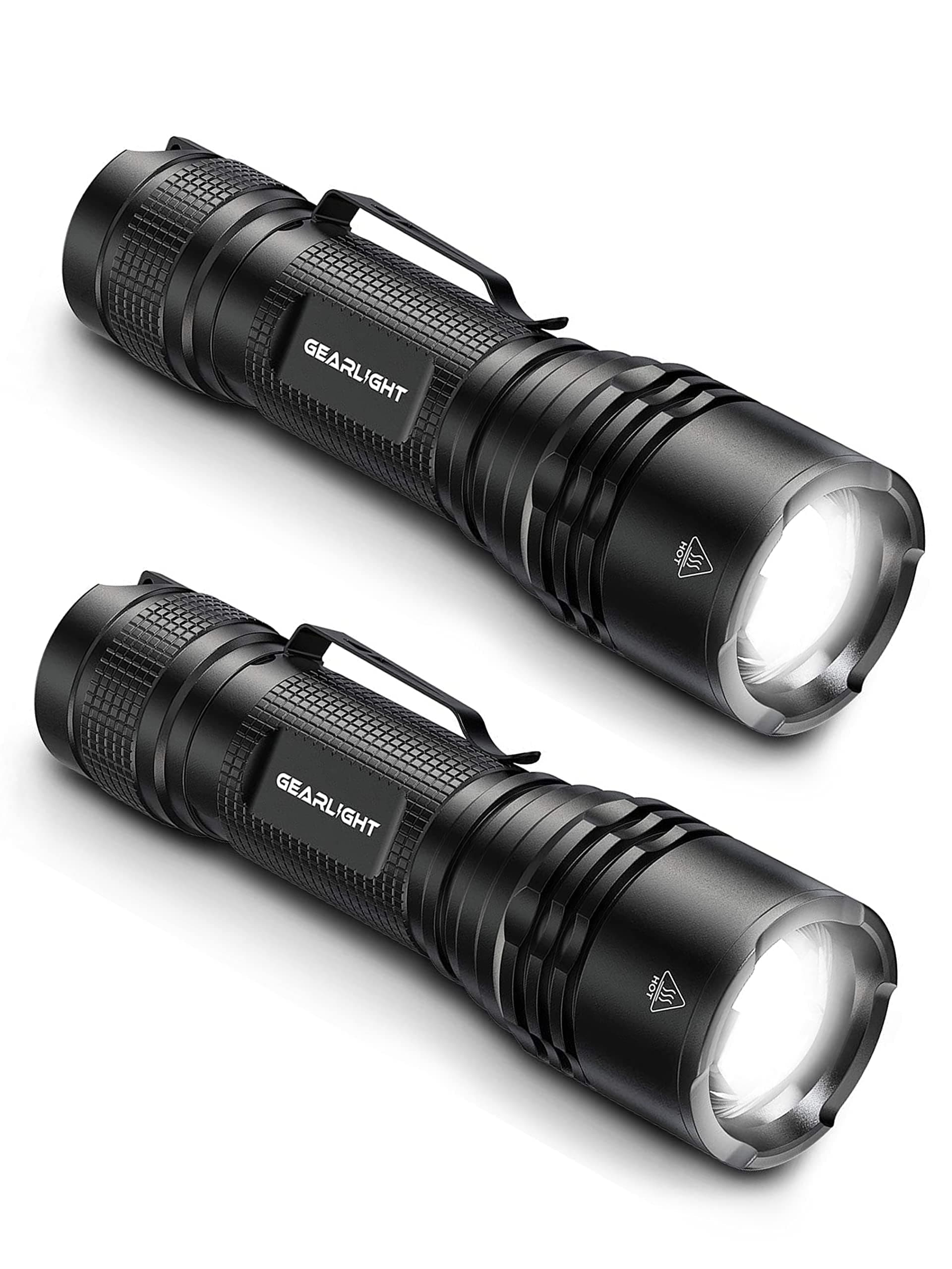 LED Tactical Flashlights High Lumens - Mini Flashlights for EDC Carry - Compact Powerful Emergency Flashlight Made from Military-Grade Aluminum - Drop Resistant and Water Resistant