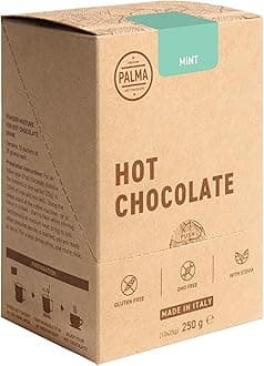 PALMA Italian Hot Chocolate Sachets - Mint | 250g (10 Servings)