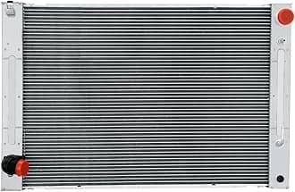 Performance Aluminum Radiator & Condenser Compatible With 2009-2013 Infiniti G37 Sedan 13-17 Nissan 370Z Includes Condenser