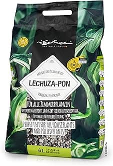 LECHUZA PON Peat-Free Houseplant Potting Mix for Indoor Plants, Cacti and Succulents Soil Potting Compost 6L