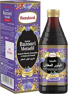 HAMDARD Bazoori Motadil Sharbat 500ml / 16.91Fl Oz