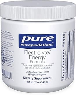 Pure Encapsulations Electrolyte/Energy Formula -- 340 grams