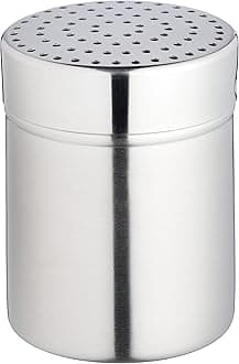 KitchenCraft Kitchen Craft Stainless Steel Shaker & Lid Medium Hole- gift boxed