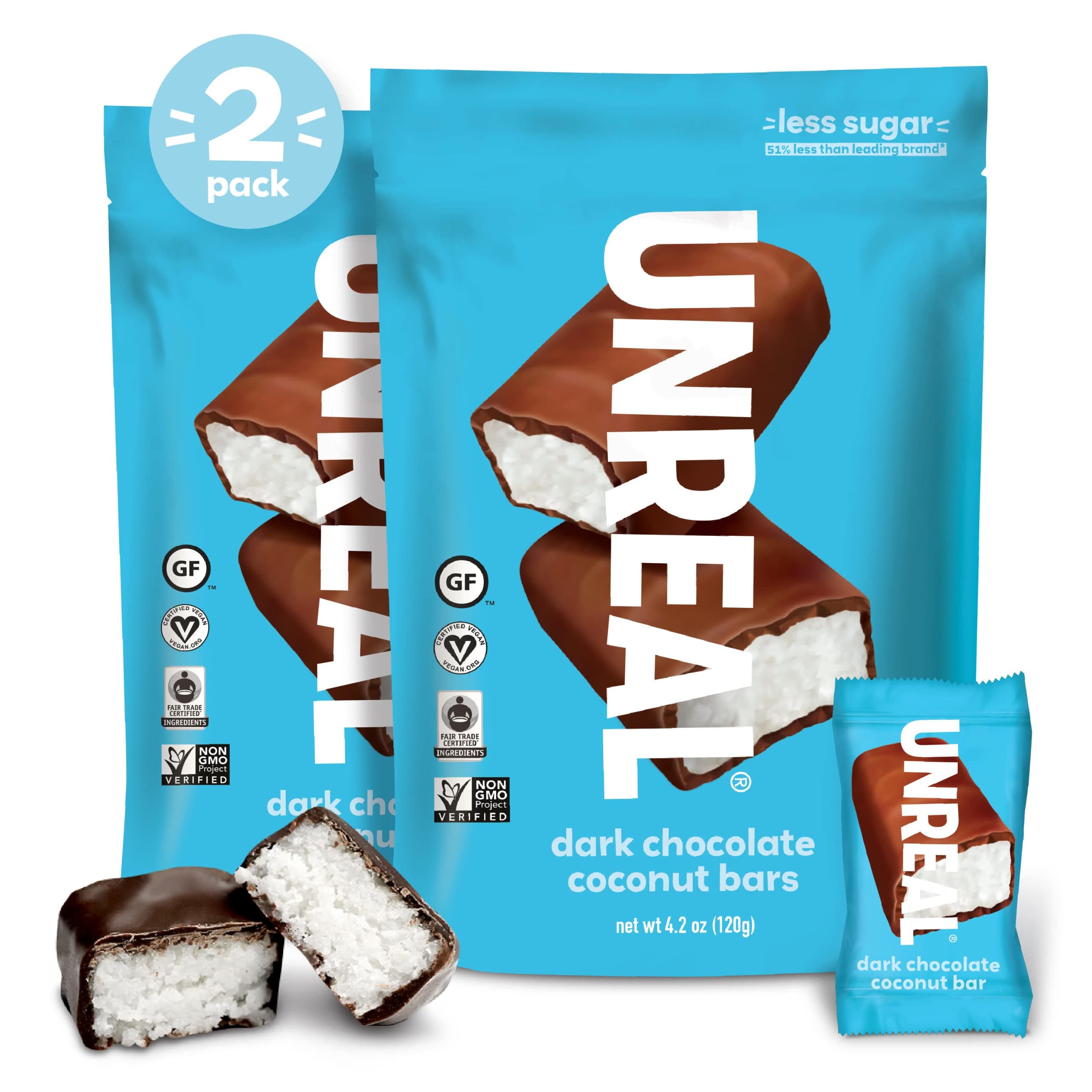 Coconut Bars | 2 Small Bags