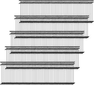 5000 Pieces Standard Tagging Fasteners Standard Tag Pins Plastic Regular Garment Clothing Price Tag Label Standard Tagging Barbs (Black, 1 Inch)